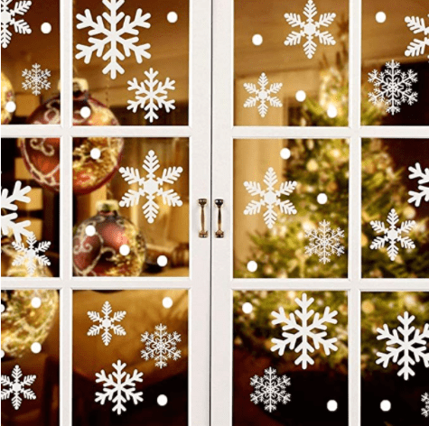 Smylls Snowflakes Christmas Window Sticker