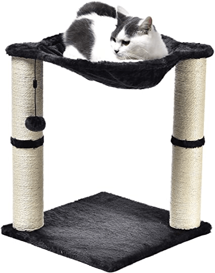 Amazon Basics Cat Condo Tree Tower with Hammock