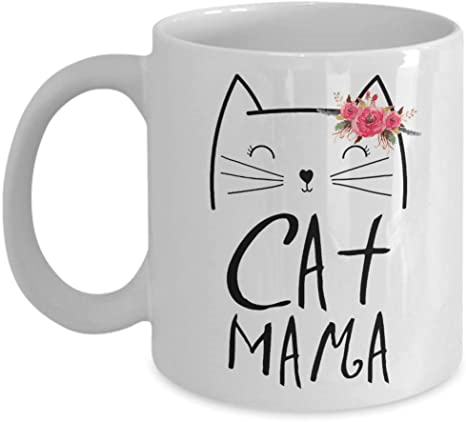 Cat Mama Mug Novelty Coffee Mugs