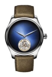 H. Moser & Cie. Endeavour Tourbillon Funky Blue Watches